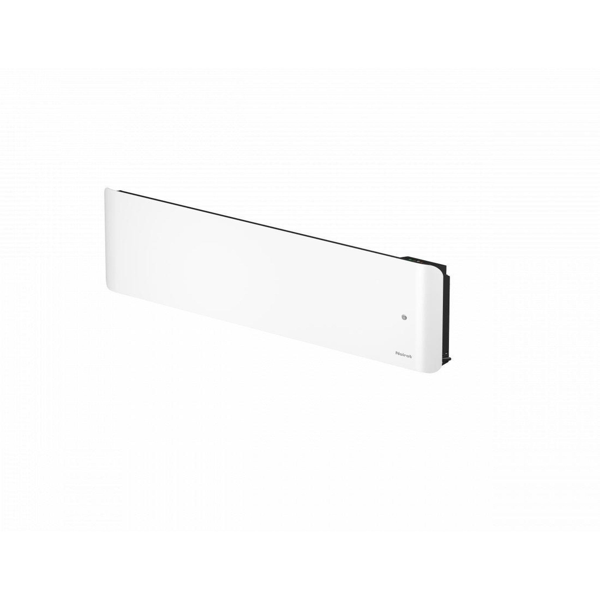 NOIROT Radiateur plinthe 2en1 surfacique et fonte - evolution - blanc - 1500w - 126,2x32,8x12,1 cm - programmable - détection fenêtre et présence
