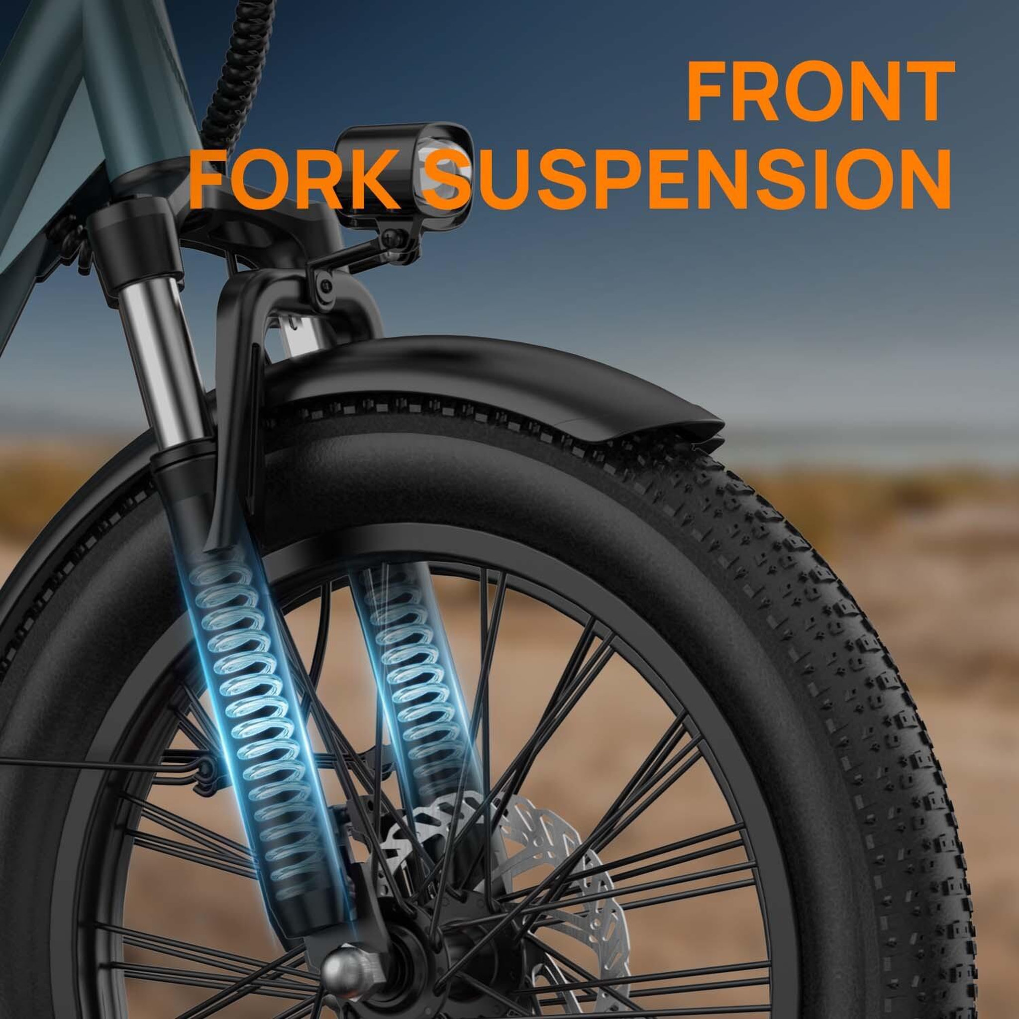 Voir la diapositive 6 : URLIFE Vélo électrique à gros pneus urlife e20