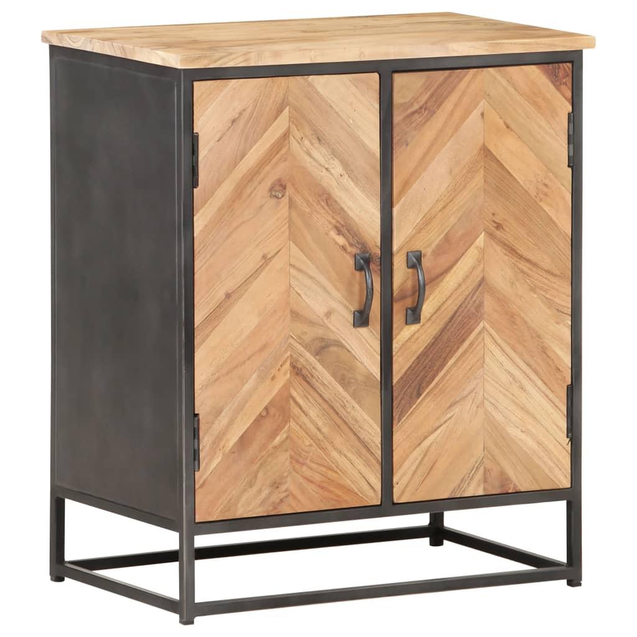 Voir la diapositive 1 : VIDAXL Buffet 60x35x70 cm Bois d'acacia massif