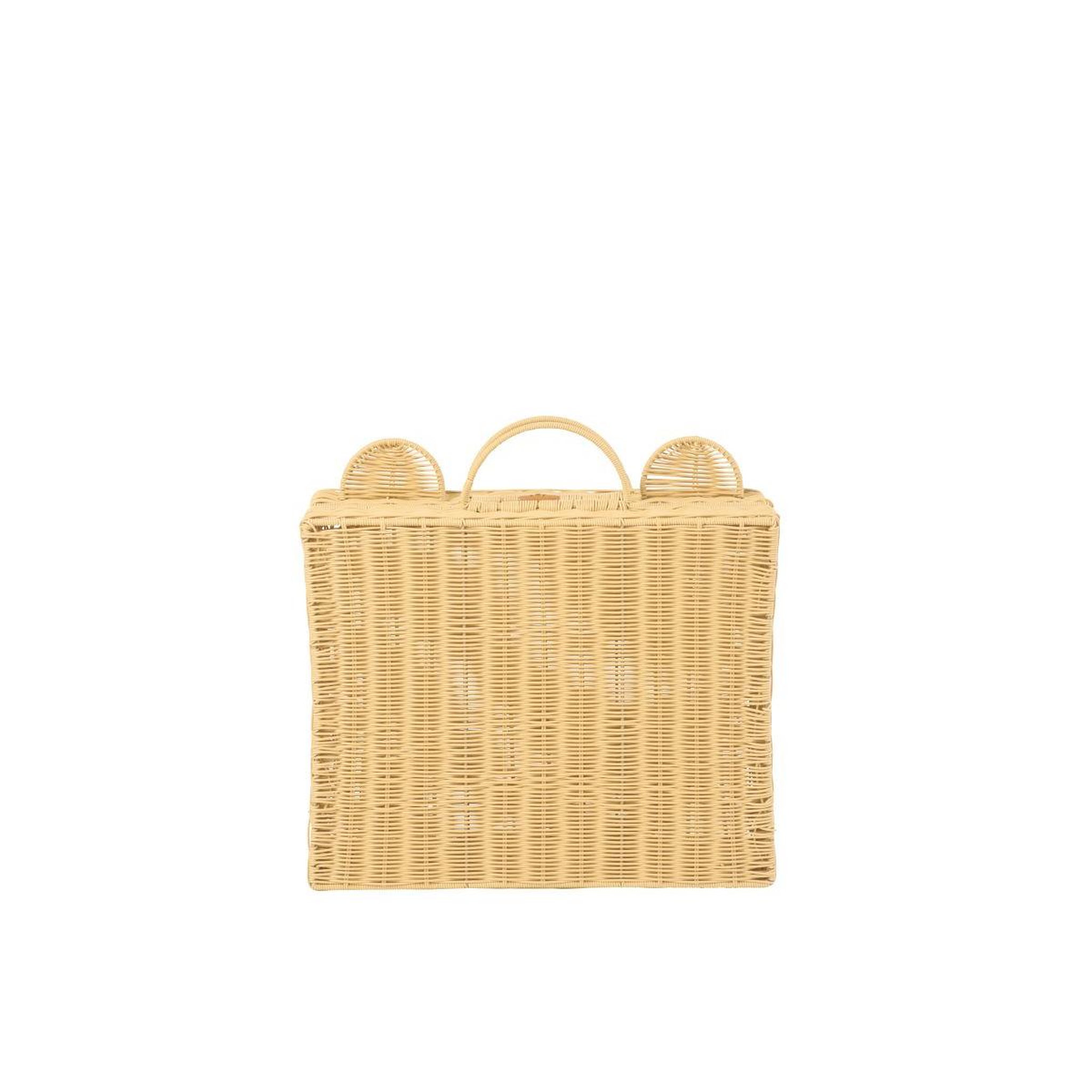 Voir la diapositive 5 : J-LINE Valise déco enfant ours  napoleon  50cm naturel