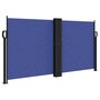 Voir la diapositive 2 : VIDAXL Auvent lateral retractable bleu 120x1000 cm