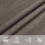 Voir la diapositive 5 : VIDAXL Voile d'ombrage 160 g/m^2 Anthracite 3x4 m PEHD