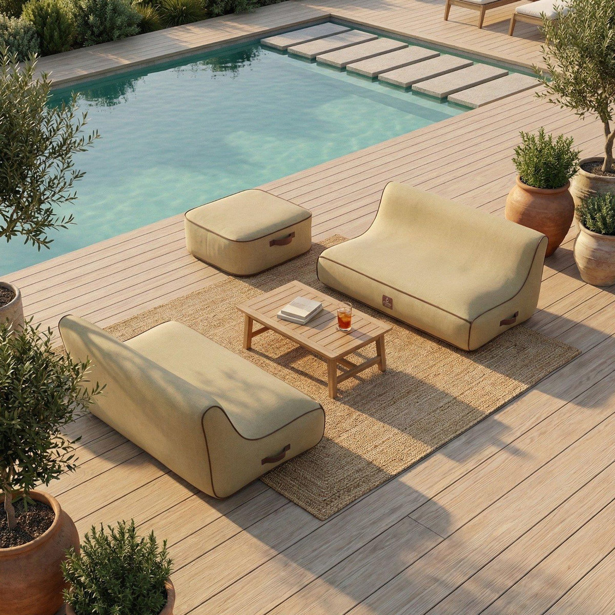 COCO LOUNGE Coco Lounge Canapé gonflable ALIZÉ - Plusieurs coloris disponibles