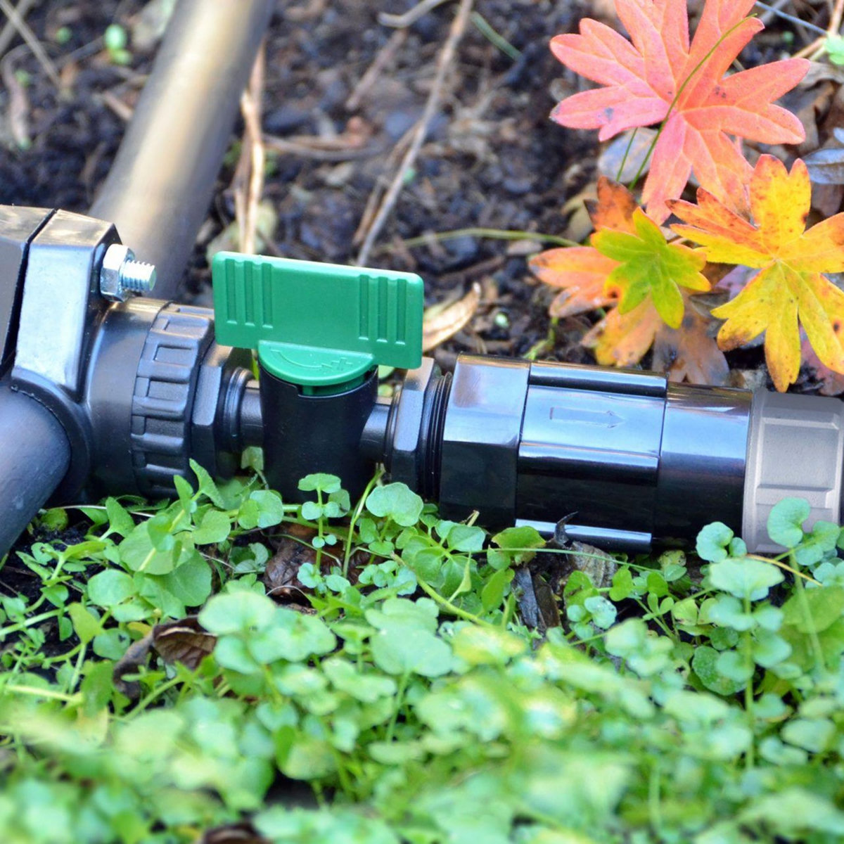 Jardibric Raccord vanne d'arrêt M3/4&rdquo,x M3/4&rdquo, Jardibric