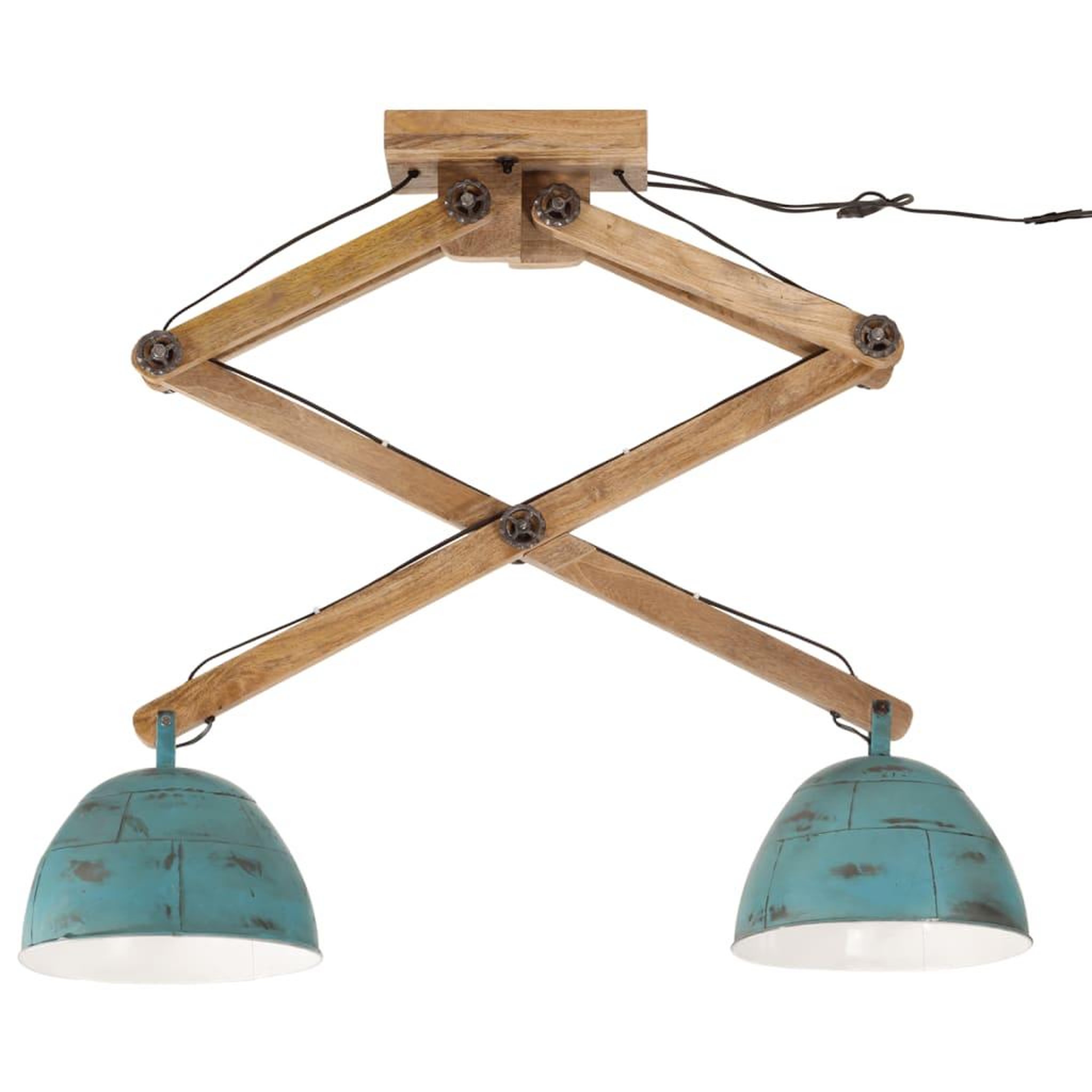 Voir la diapositive 3 : VIDAXL Plafonnier 25 W bleu delave 29x18x85 cm E27