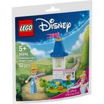 LEGO LEGO Disney - Le château de Cendrillon miniature avec un jardin (Polybag) - 30695
