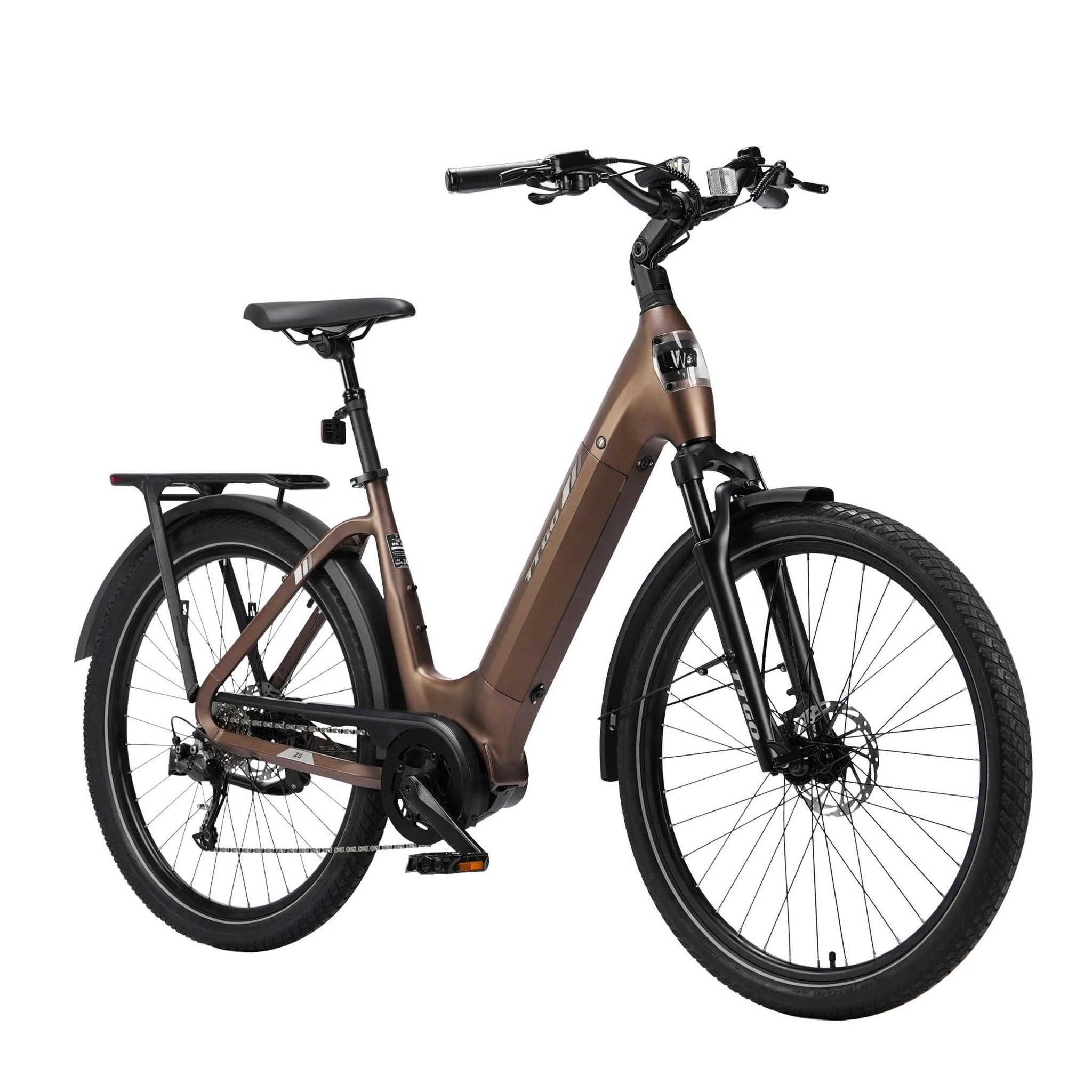 Voir la diapositive 1 : TTGO Vélo électrique TTGO Z5, moteur central 250 W