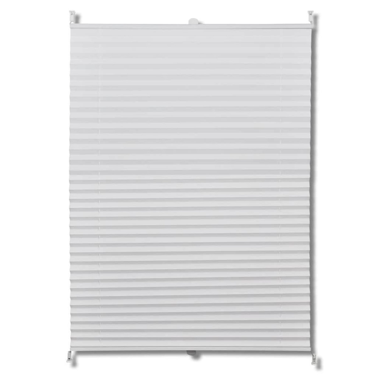 VIDAXL Store plisse 110x100 cm Blanc