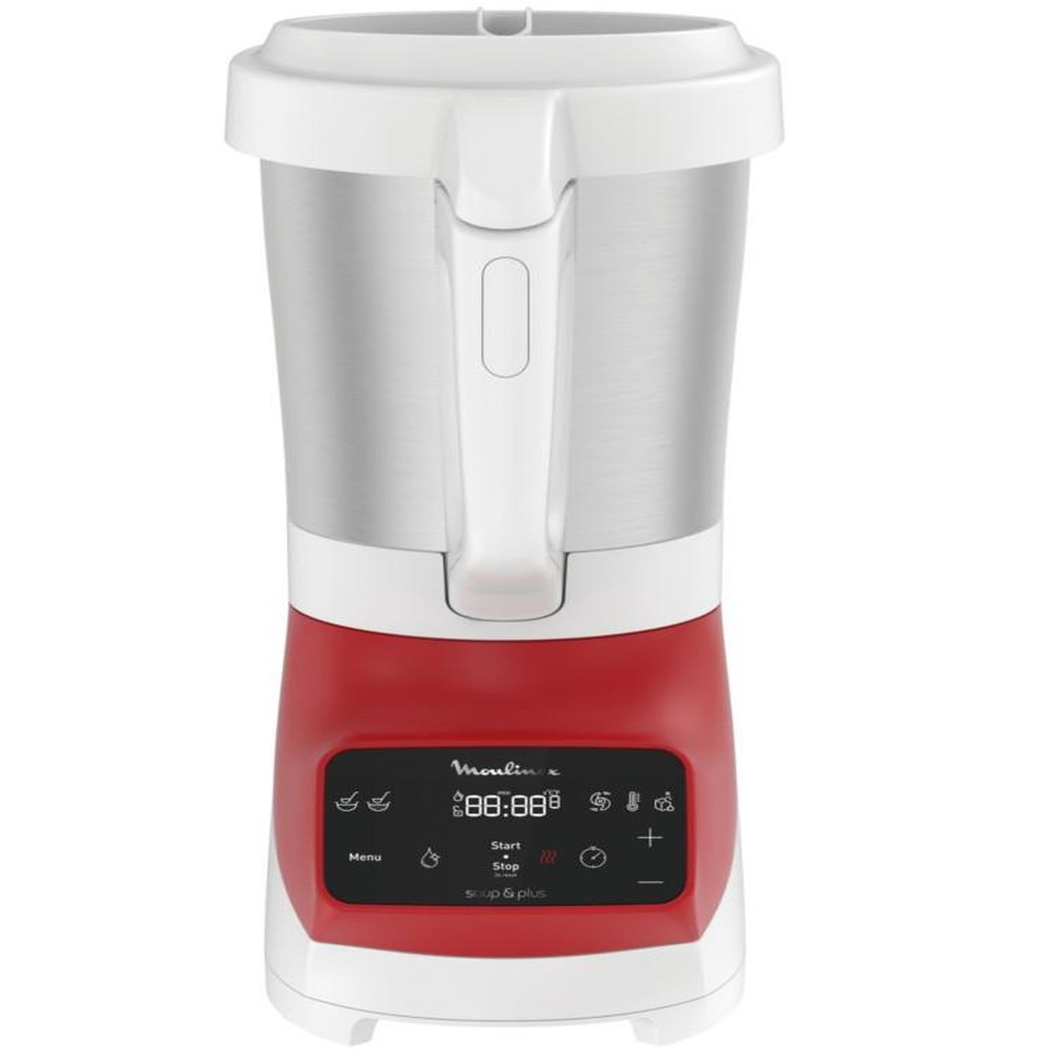Voir la diapositive 2 : MOULINEX Blender chauffant 2l 1100w - lm924500