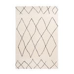 Paris Prix Tapis Motif Géométrique  Orlando  Ivoire. Coloris disponibles : Blanc
