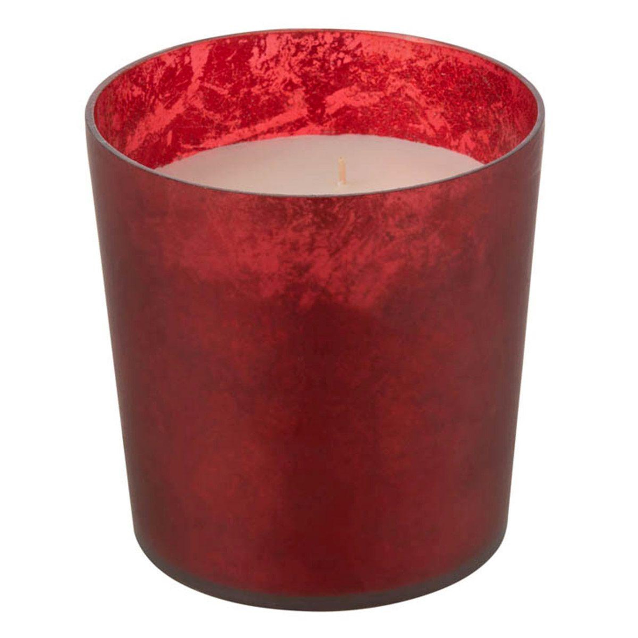 J-LINE Bougie parfumée déco  deluxe  15cm oud amber