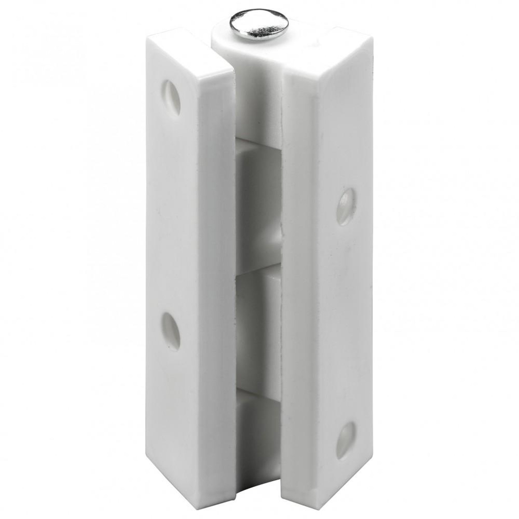 CENTRALE BRICO Lot de 2 charnières universelles nylon pour meuble, L.45 x l.9 mm