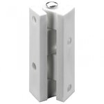 CENTRALE BRICO Lot de 2 charnières universelles nylon pour meuble, L.45 x l.9 mm