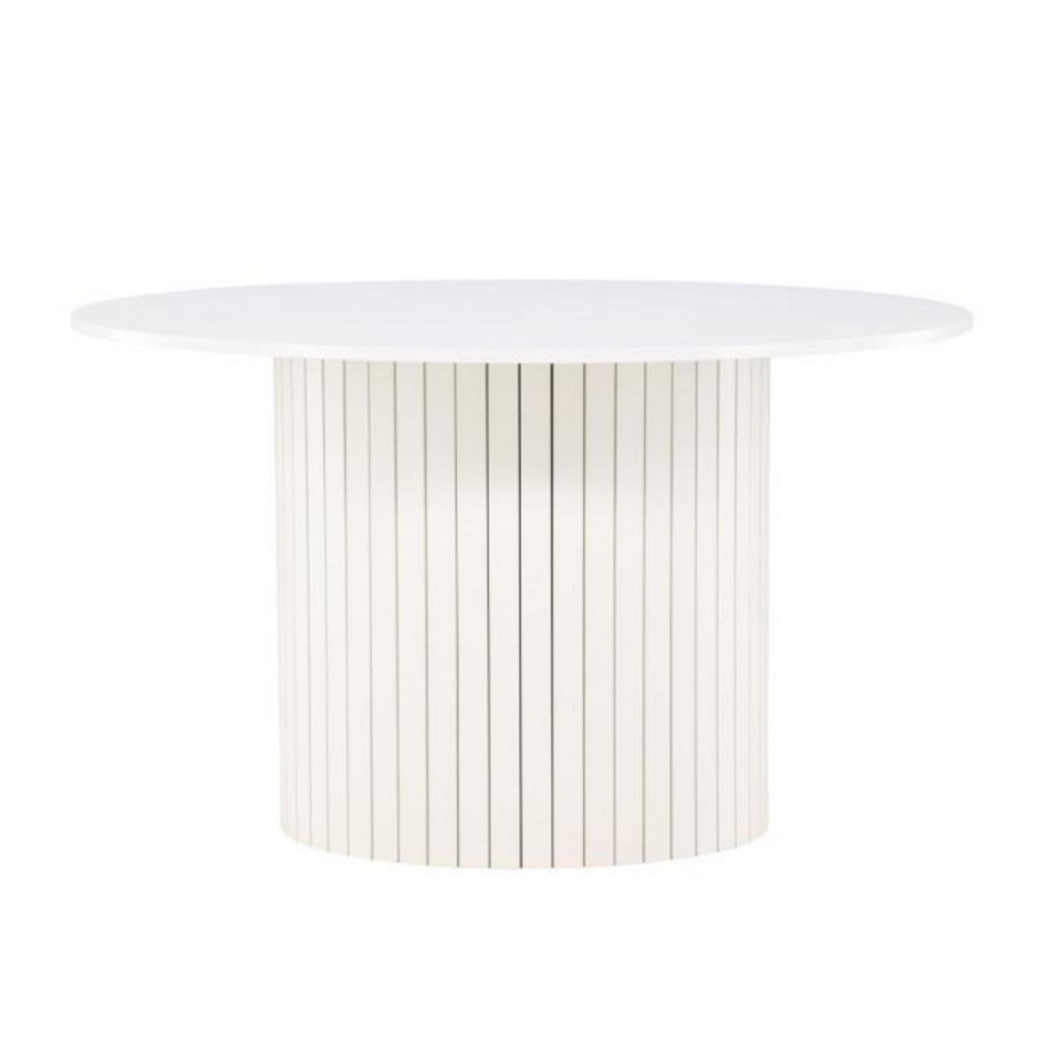 Paris Prix Table à Manger Ronde  Härön  110cm Blanc