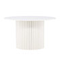 Voir la diapositive 1 : Paris Prix Table à Manger Ronde  Härön  110cm Blanc