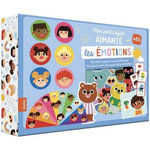 LES EMOTIONS. AVEC 10 CARTES, 2 TABLEAUX MAGNETIQUES ET 65 AIMANTS, Fleury Marine