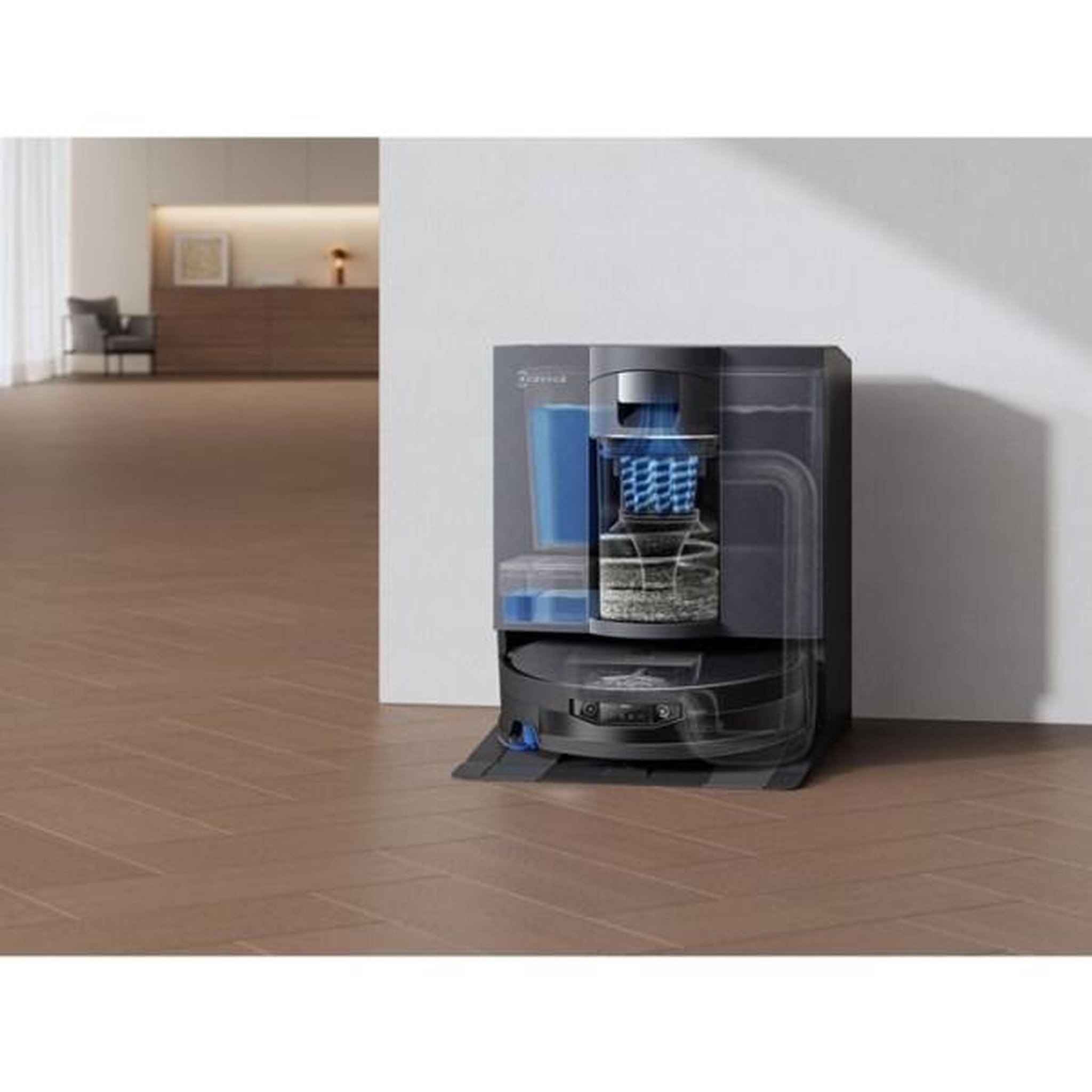 Voir la diapositive 6 : ECOVACS Robot aspirateur laveur deebot x12 omnicyclone