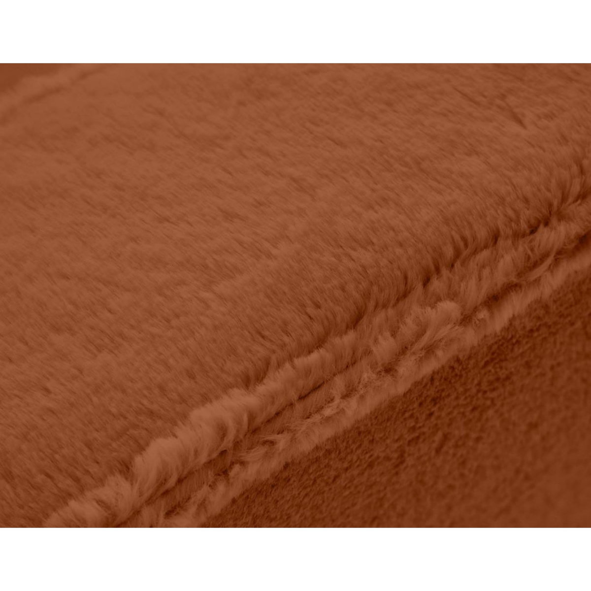 LISA DESIGN Jake - canapé panoramique d'angle droit 7 places convertible avec coffre en fausse fourrure