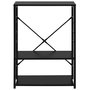 Voir la diapositive 3 : VIDAXL Armoire à four à micro ondes Noir 60x39,6x79,5 cm