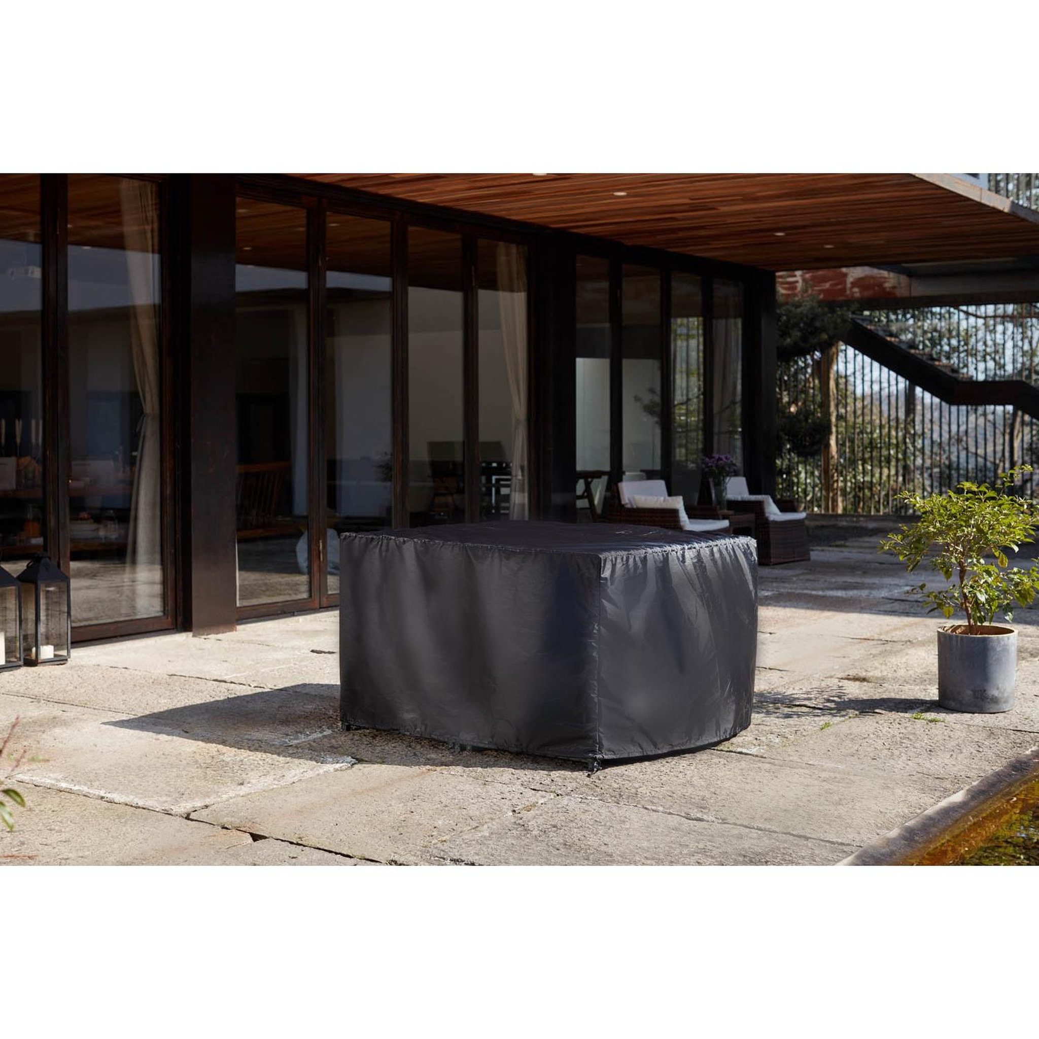 Voir la diapositive 4 : CONCEPT USINE Housse de protection pour salon de jardin 119 x 119 x 70 cm OBAL