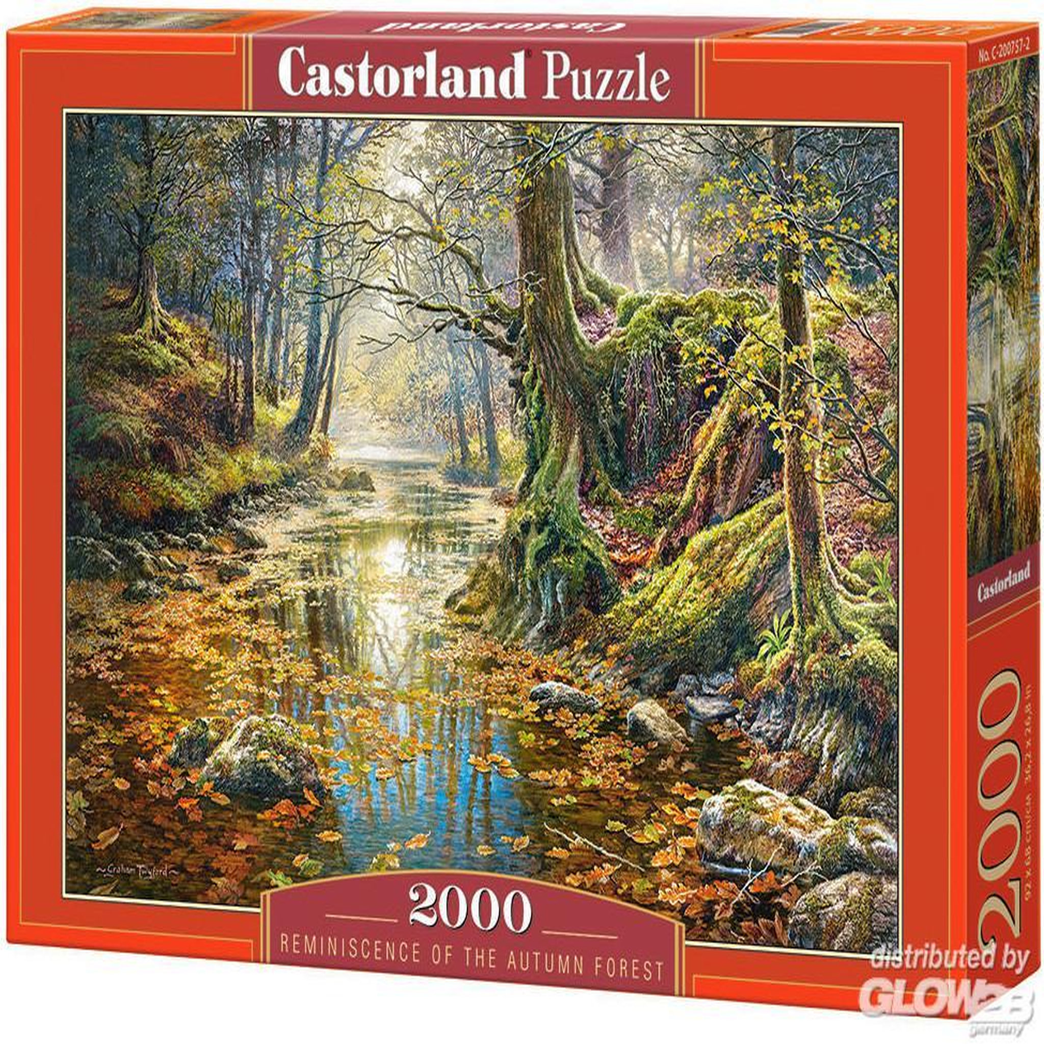 Voir la diapositive 2 : Castorland Puzzle 2000 pièces : souvenir d'automne