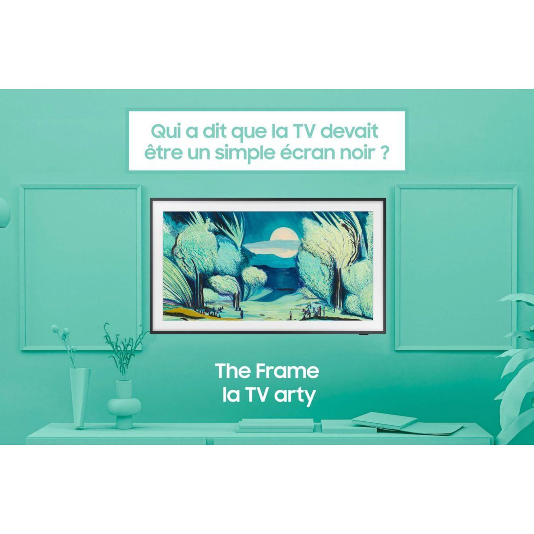 Voir la diapositive 2 : Samsung Tv qled the frame 65ls03fa (2025) 65  (164 cm)