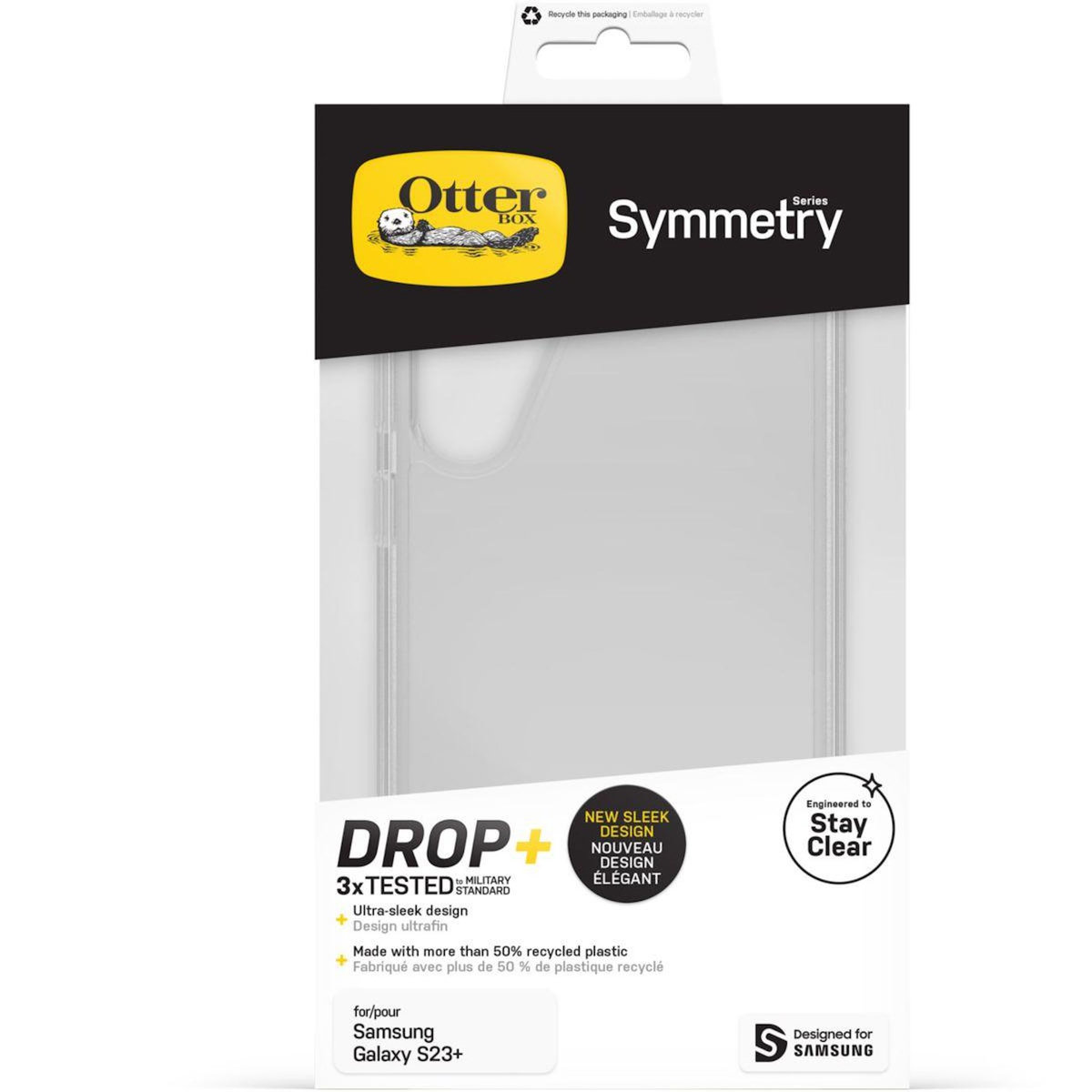 Otterbox Coque Samsung S23+ Symmetry transparent