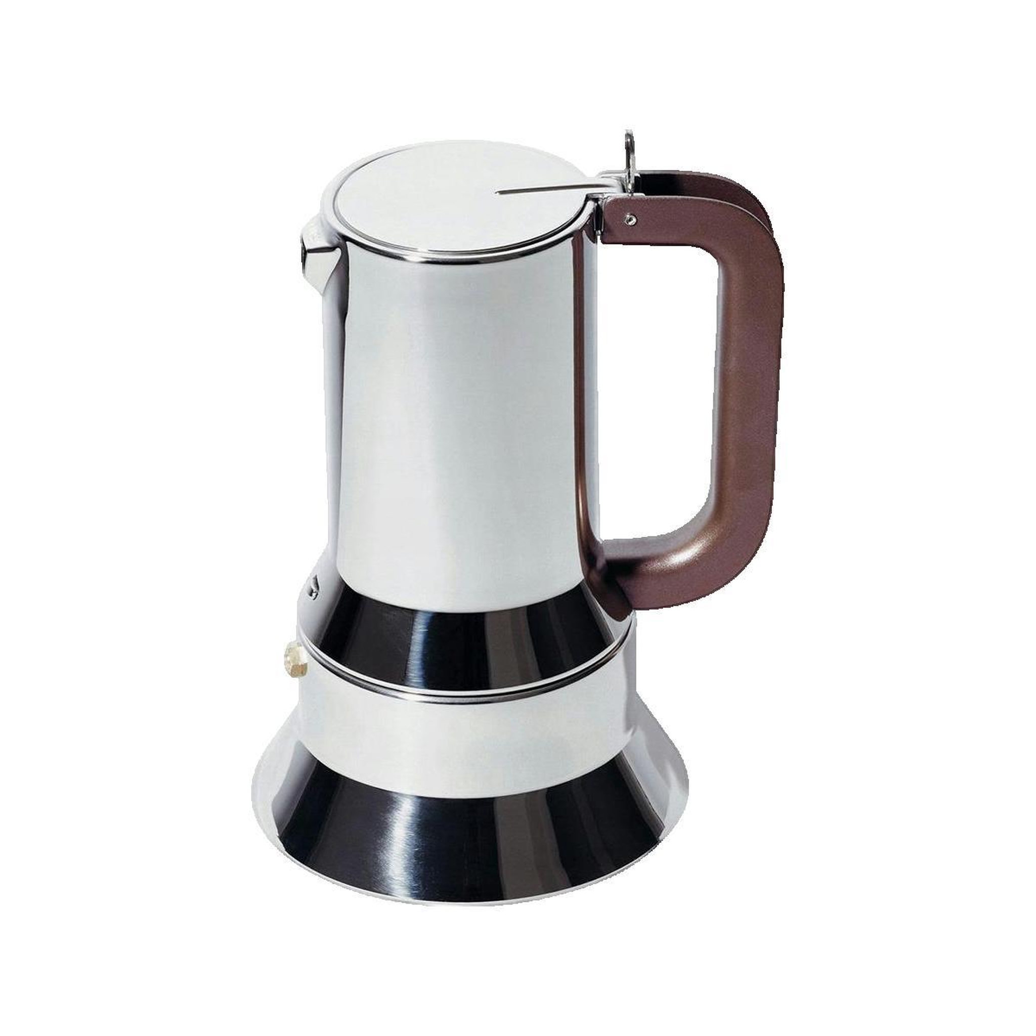 Voir la diapositive 2 : ALESSI Cafetière italienne Alessi en acier inoxydable 3 tasses