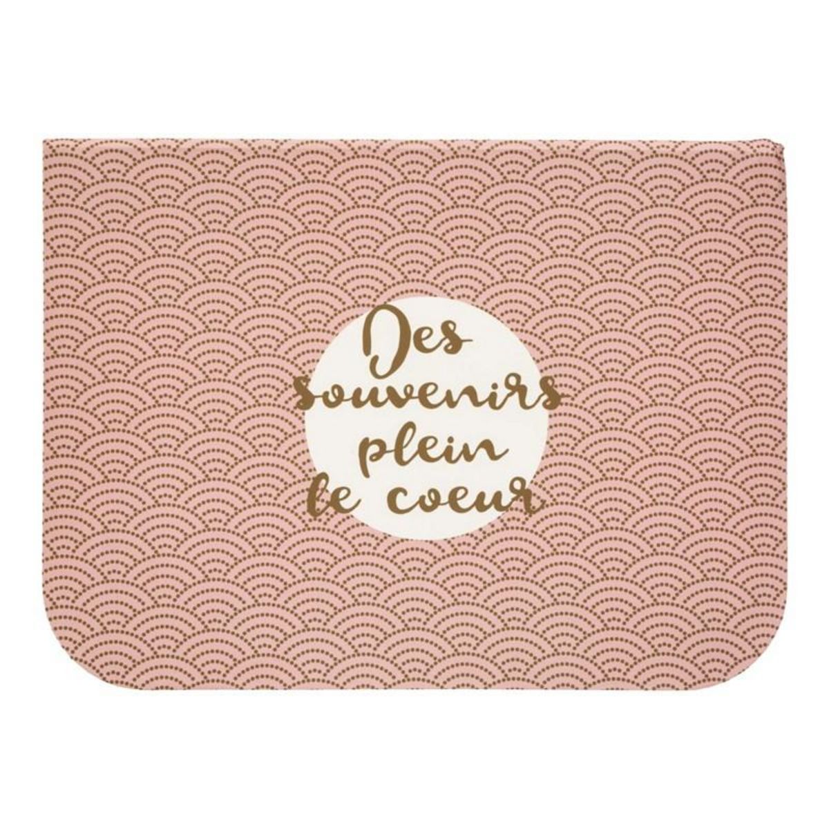  Lot de 3 Valisette de Rangement  Douceur  29cm Rose