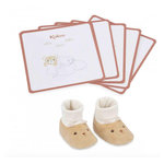 Kaloo Coffret chaussons et cartes ours