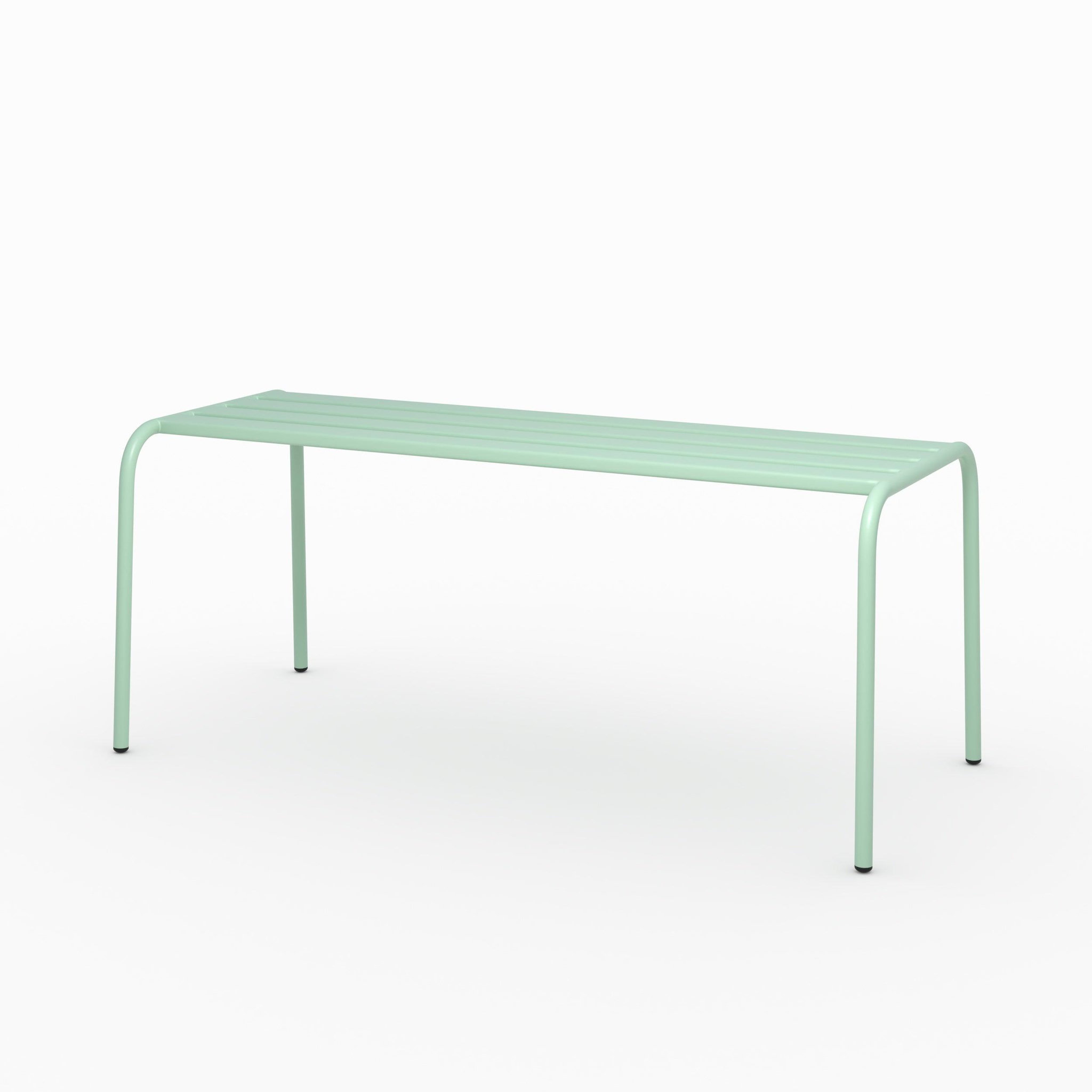 MAISON PAVANE Banc de jardin en métal vert clair 2 personnes-Yumi