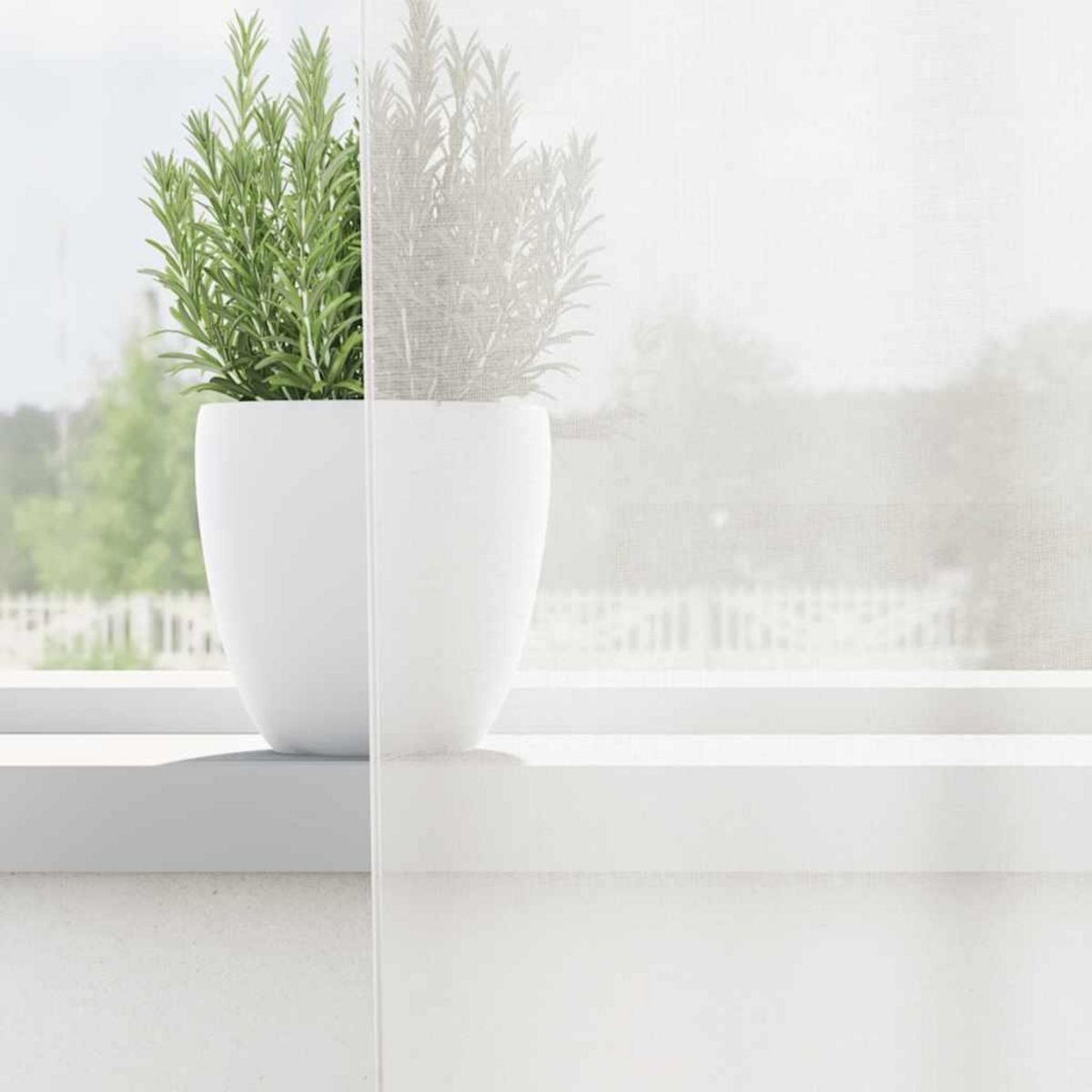 VIDAXL Rideaux en voile avec passe-tringles 2 pcs blanc