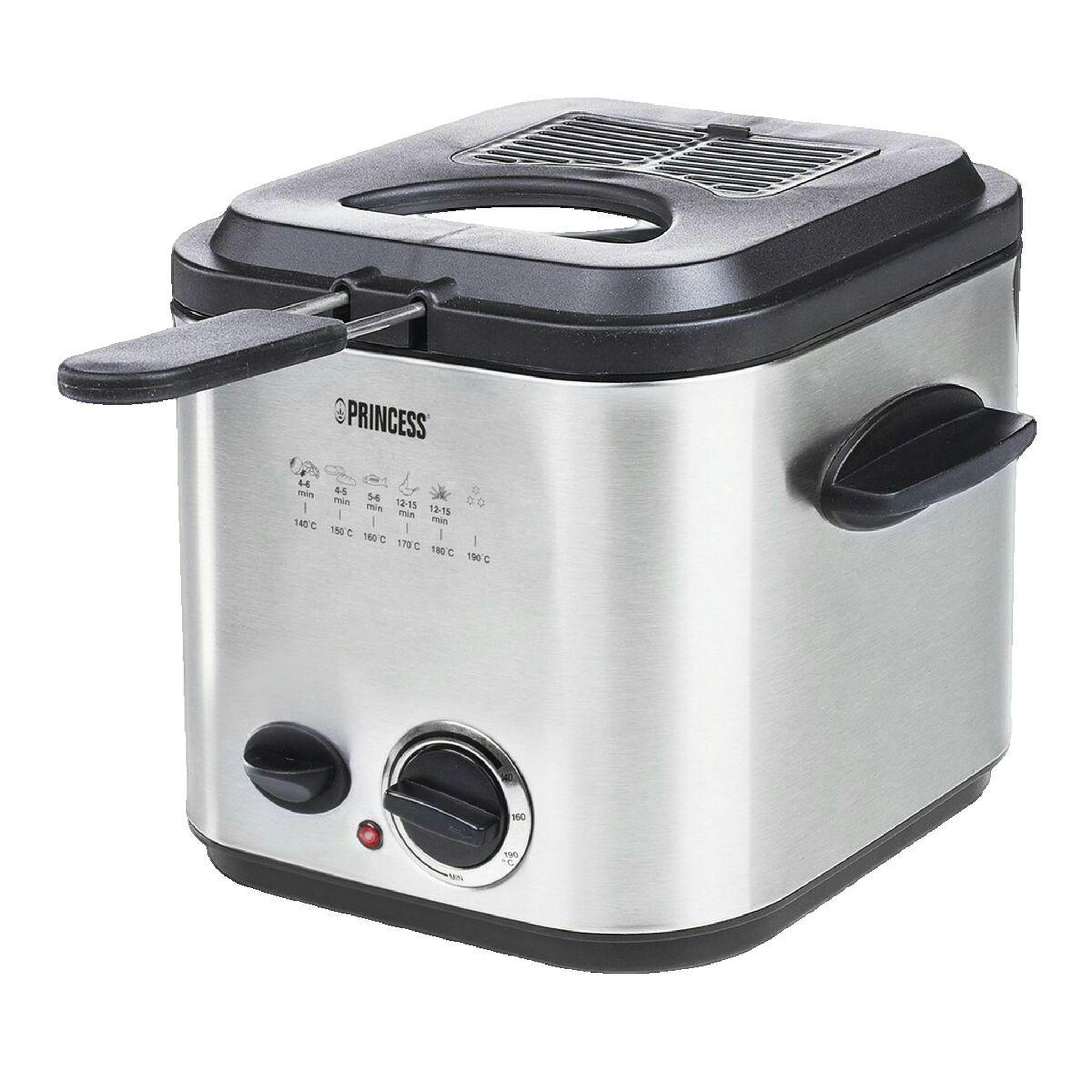 Voir la diapositive 3 : PRINCESS Friteuse Princess Mini Argenté