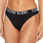 CALVIN KLEIN JEANS String  Femme Calvin Klein Jeans Thong. Coloris disponibles : Noir