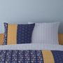 Voir la diapositive 2 : Dourev Housse de couette 240x220 CARLOS + 2 taies Percale de coton