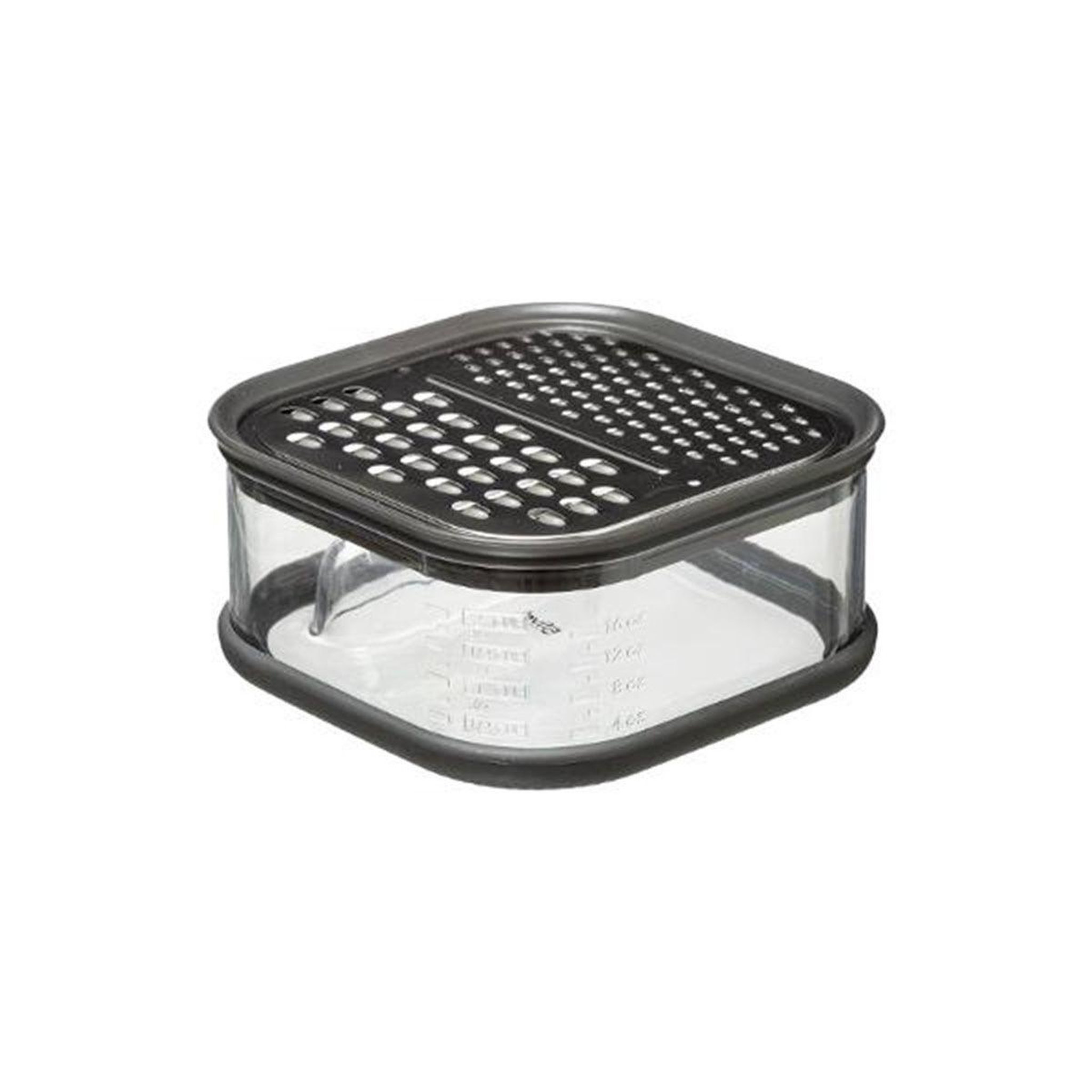FIVE Râpe & boîte de récupération  2 faces  13cm gris