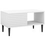 Voir la diapositive 1 : Habitat et Jardin Table basse  Nakomo   - 100 x 41 x 52 cm - Blanc