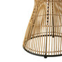 Voir la diapositive 3 : Paris Prix Table d'Appoint Design en Bambou  Rainures  63cm Naturel