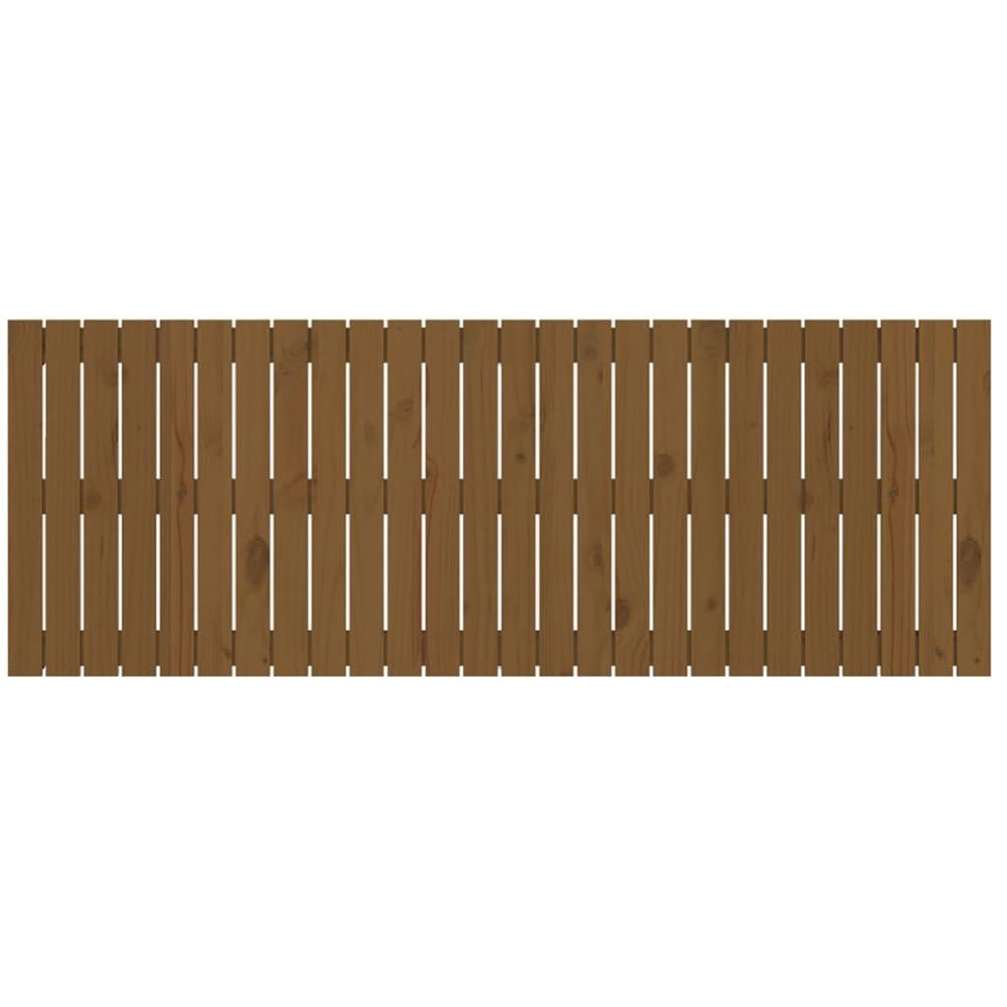 Voir la diapositive 4 : VIDAXL Tete de lit murale Marron miel 166x3x60 cm Bois massif de pin
