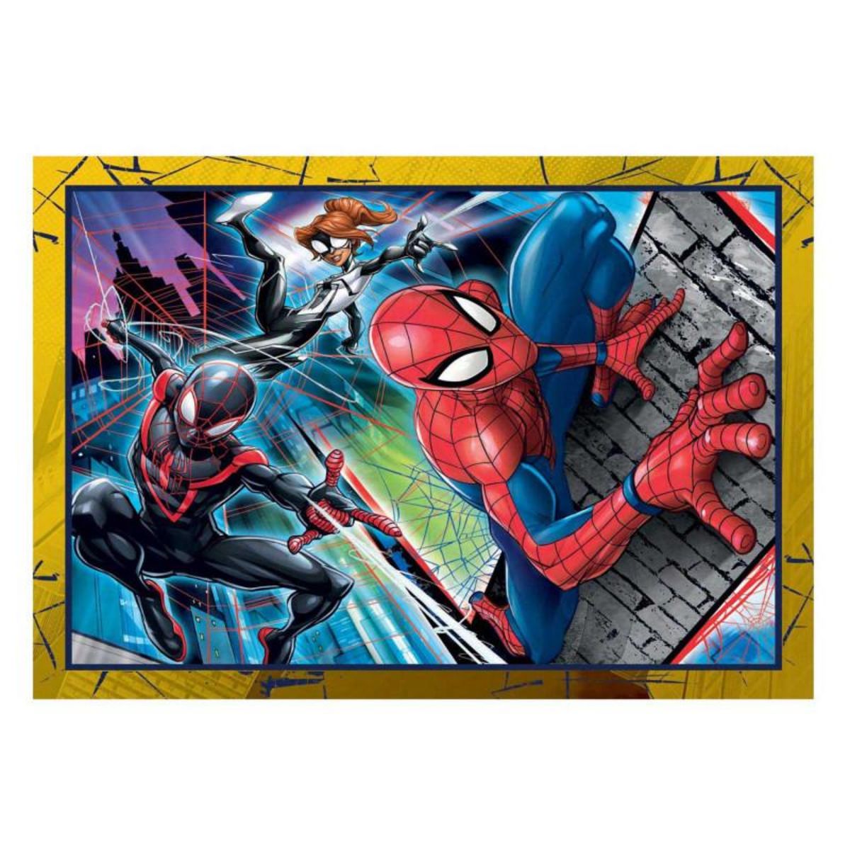 CLEMENTONI Clementoni Puzzles Marvel Spiderman, 4in1 21515