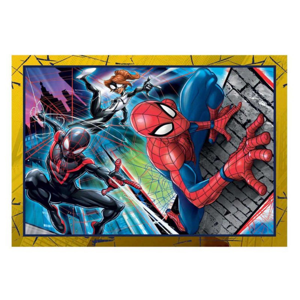 CLEMENTONI Clementoni Puzzles Marvel Spiderman, 4in1 21515