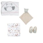 Paris Prix Coffret Naissance 4 Pièces  Hippo  0-3 Mois Naturel
