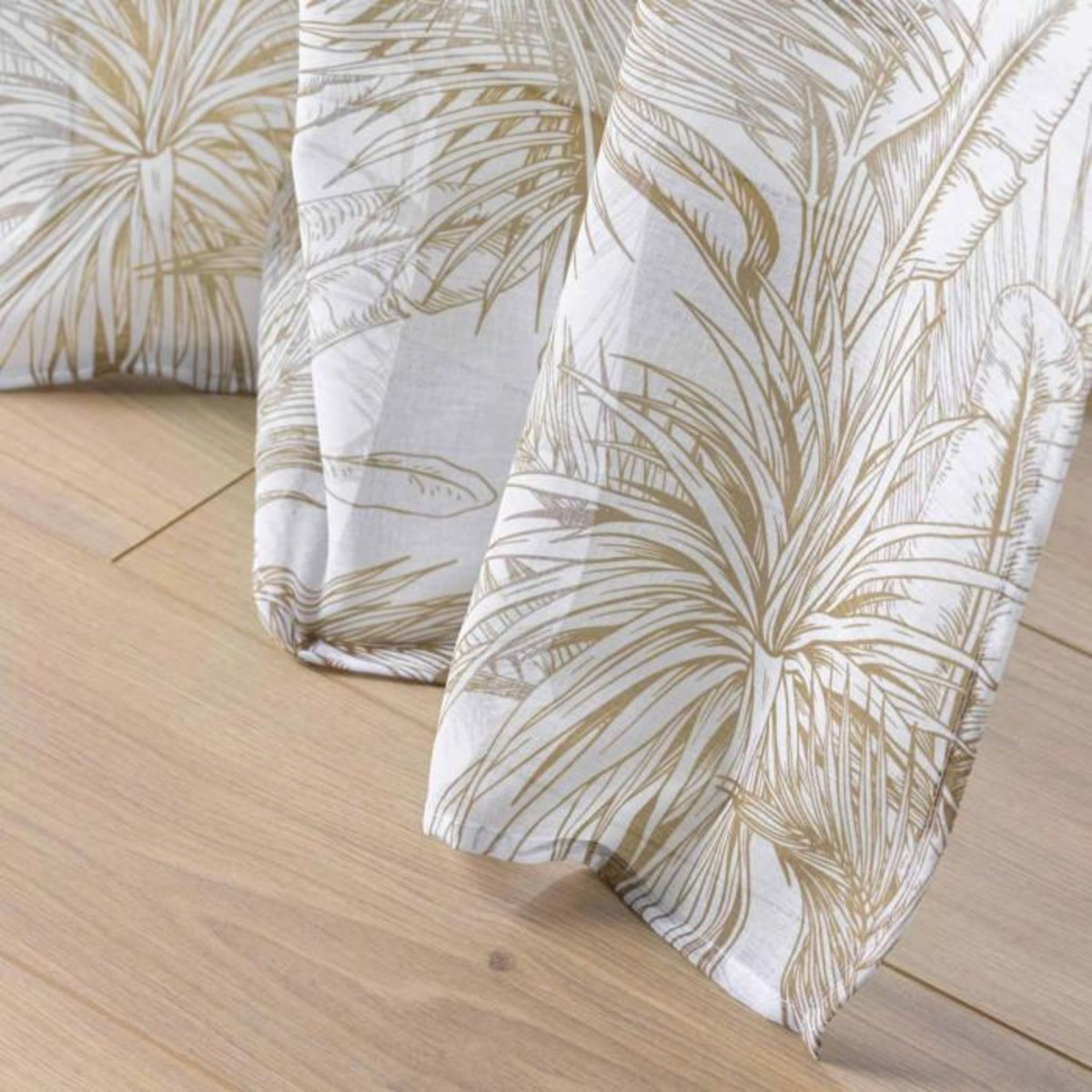 Paris Prix Rideau Voilage à Œillets  Dune  140x240cm Naturel