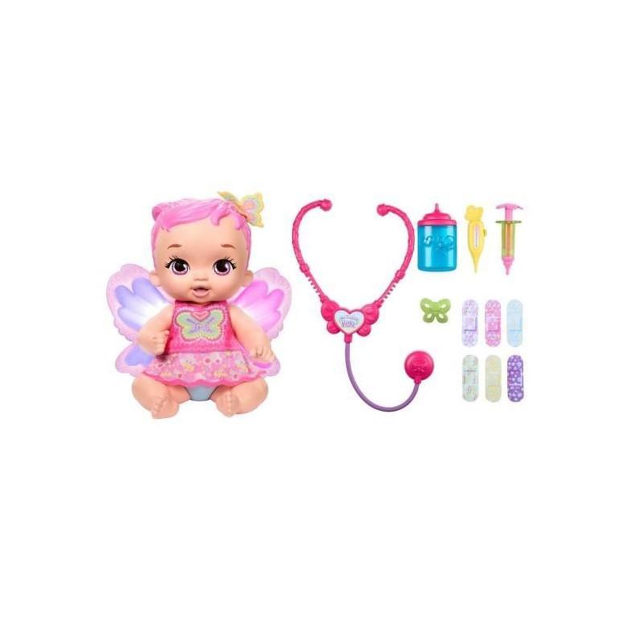 Voir la diapositive 1 :  PAPILLON A FONCTION - MY GARDEN BABY - HPD15 - POUPON ACCESSOIRES