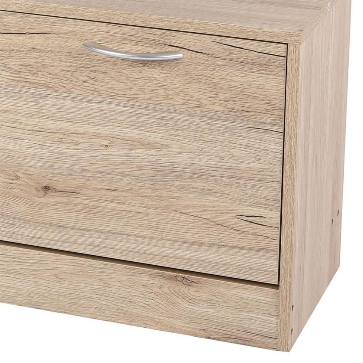 FORNORD Meuble à chaussures 1 porte Pratik