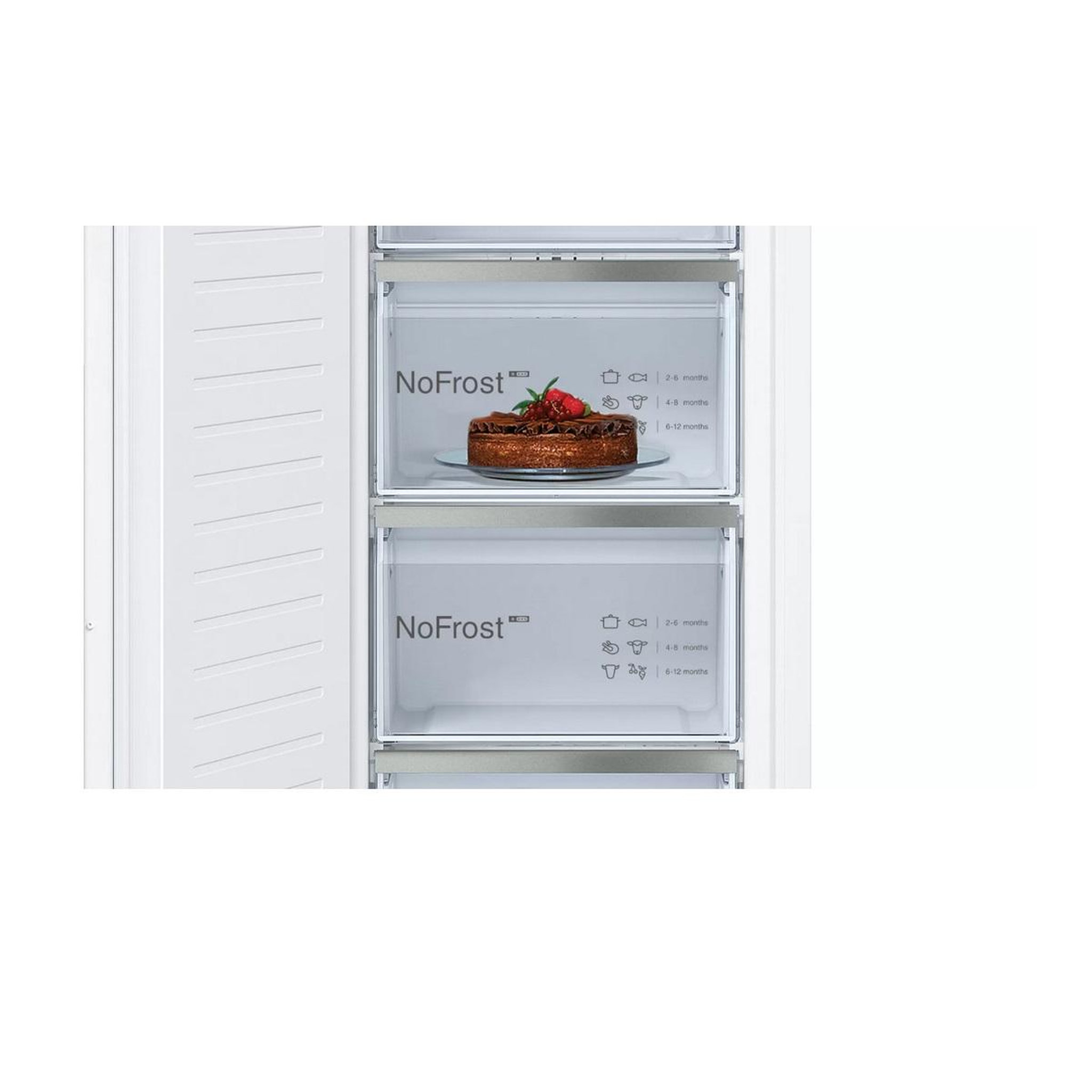 Voir la diapositive 3 : Neff Congélateur intégrable à panthographe 212l blanc - gi7813ce0