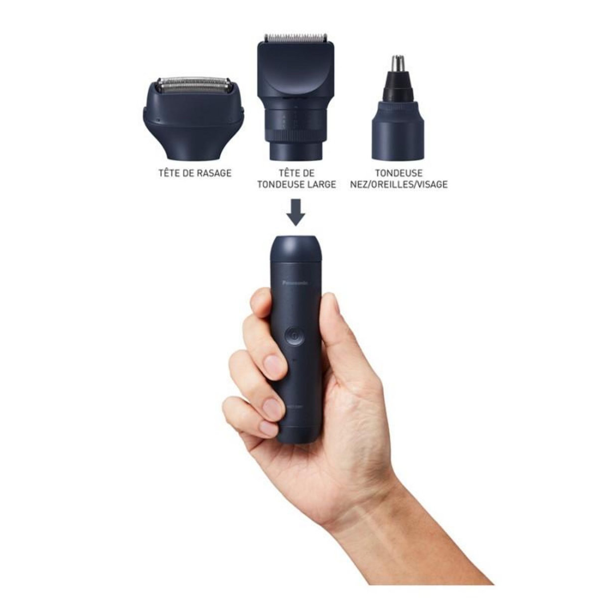 PANASONIC Tondeuse homme Panasonic Kit tondeuse Multishape XSHAPE PACK 1EU