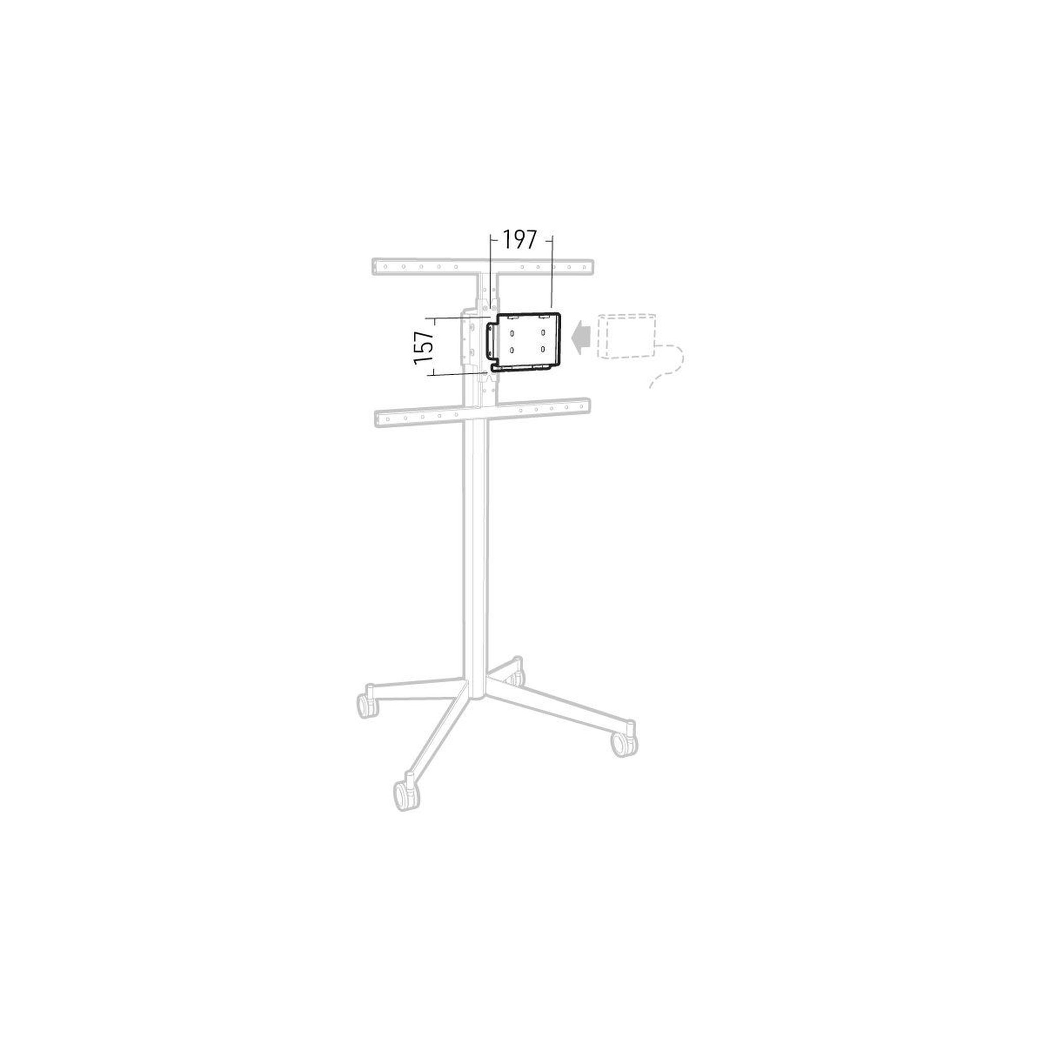 Voir la diapositive 4 : Erard Accessoire support TV KANA support pour média player