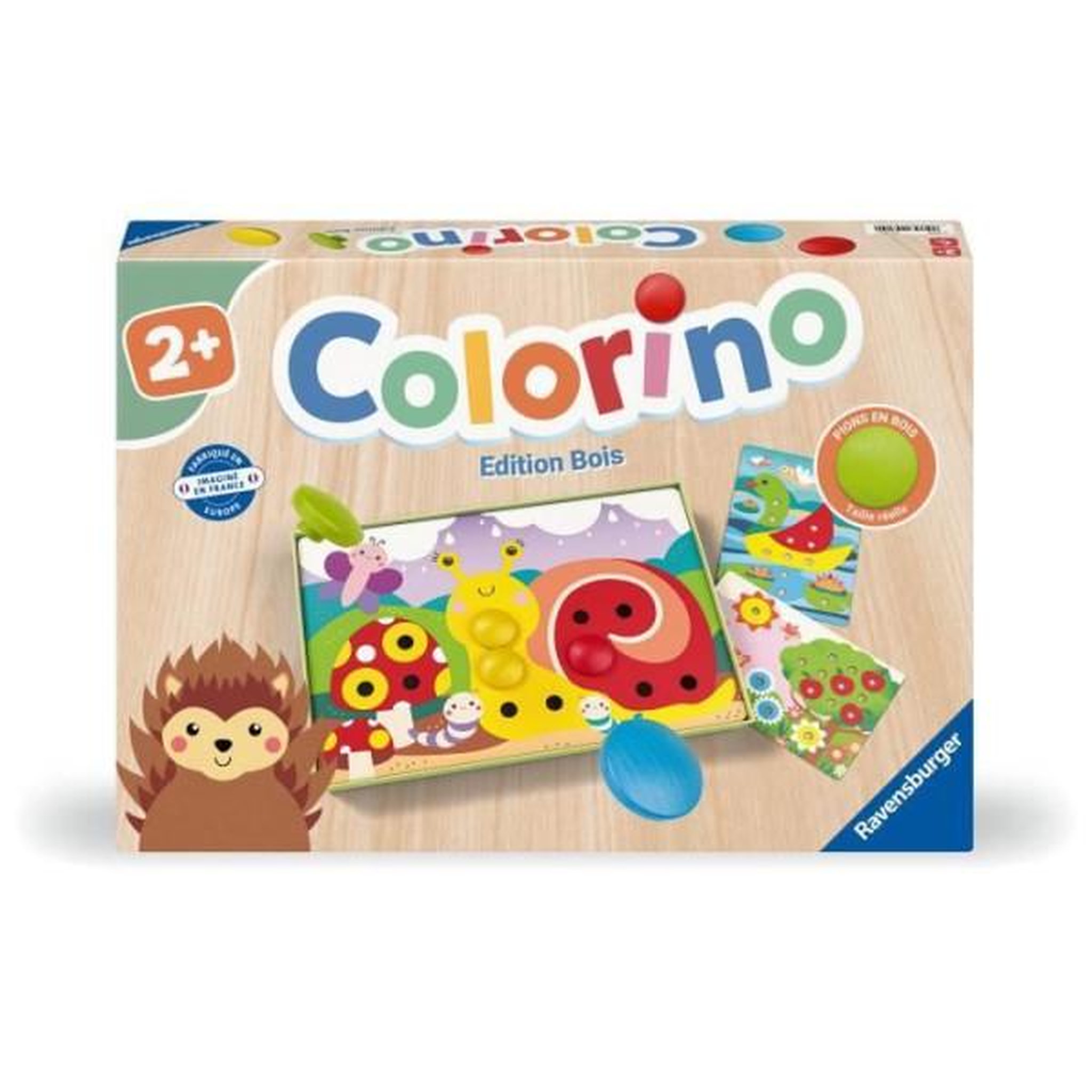 RAVENSBURGER Jeu éducatif - ravensburger - colorino - pions en bois - développe la créativité - des 2 ans