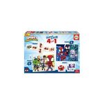 EDUCA 2 jeux éducatifs basiques et 2 puzzles - EDUCA - Educa Superpack Spidey & His Amazing Friends